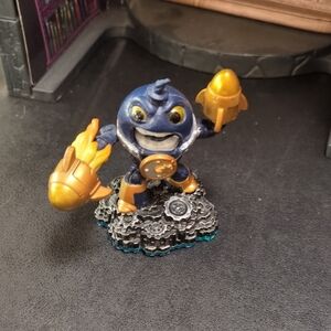 Skylanders Blue & Gold Action Figure - Collectible Kids Toy
